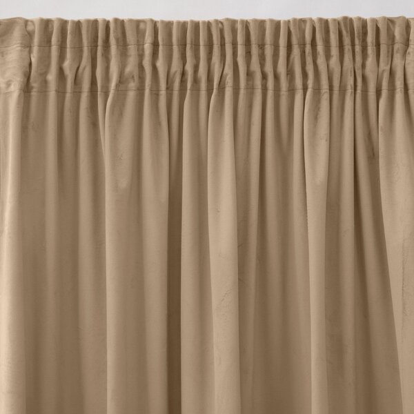 ZATEMŇOVACÍ ZÁVĚS NA PÁSCE PIERRE CARDIN SIBEL 140X235 CM CAPPUCCINO