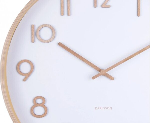 Designové nástěnné hodiny 5757WH Karlsson 40cm