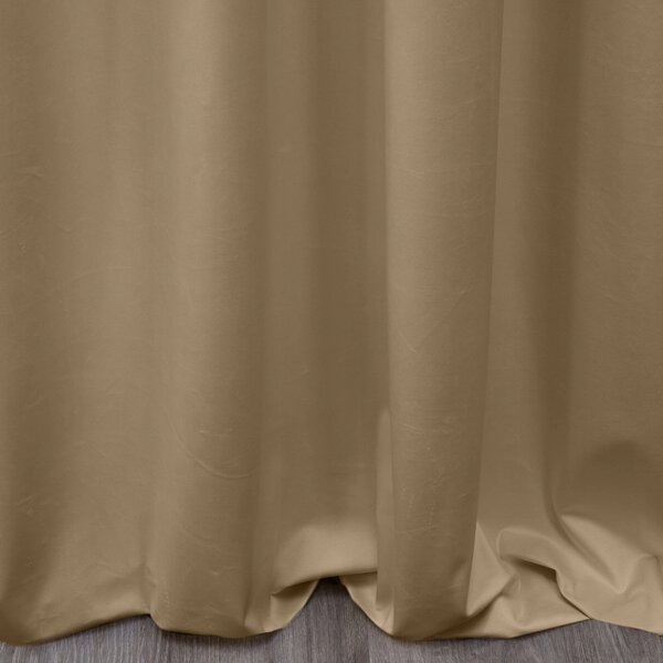 ZATEMŇOVACÍ ZÁVĚS NA PÁSCE PIERRE CARDIN SIBEL 140X235 CM CAPPUCCINO