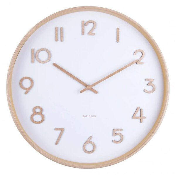 Designové nástěnné hodiny 5757WH Karlsson 40cm