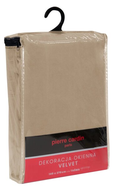 ZATEMŇOVACÍ ZÁVĚS NA PÁSCE PIERRE CARDIN SIBEL 140X235 CM CAPPUCCINO