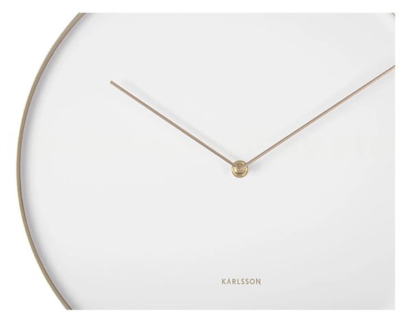Designové nástěnné hodiny 5765WH Karlsson 34cm