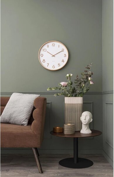 Designové nástěnné hodiny 5757WH Karlsson 40cm