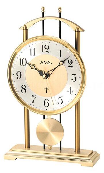 Stolní kyvadlové hodiny 5193 AMS řízené rádiových signálem 29cm
