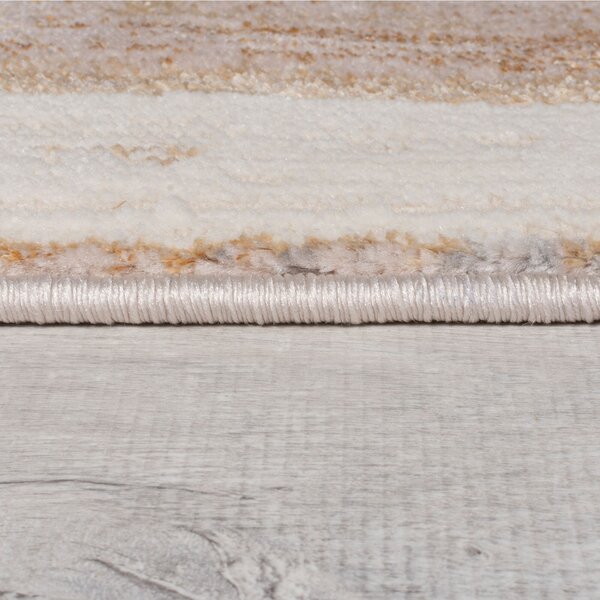 Flair Rugs, Kusový koberec Eris Gleam Gold, 120x170, béžová, ložnice