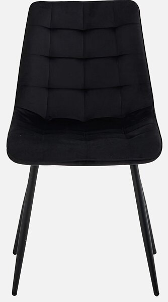 Jídelní židle - Židle - Židle s opěradlem ve tvaru sedáku - Kuchyňská židle - Křeslo - Moderní design - Kovový rám - Čalounění