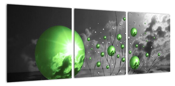 Abstraktní obraz (90x30cm)