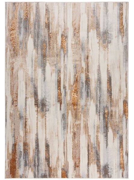Flair Rugs, Kusový koberec Eris Gleam Gold, 120x170, béžová, ložnice