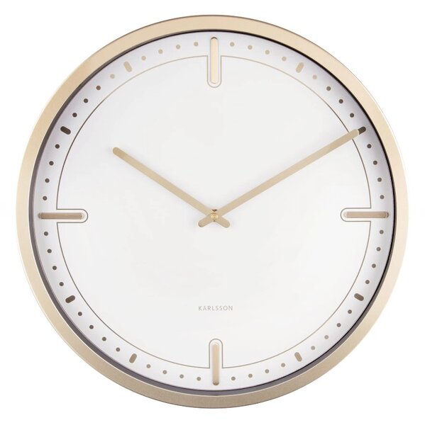 Designové nástěnné hodiny 5727WH Karlsson 42cm