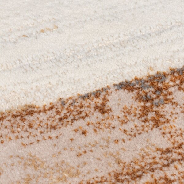Flair Rugs, Kusový koberec Eris Gleam Gold, 120x170, béžová, ložnice