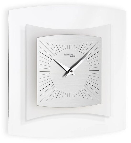 Designové nástěnné hodiny I059M chrome IncantesimoDesign 35cm
