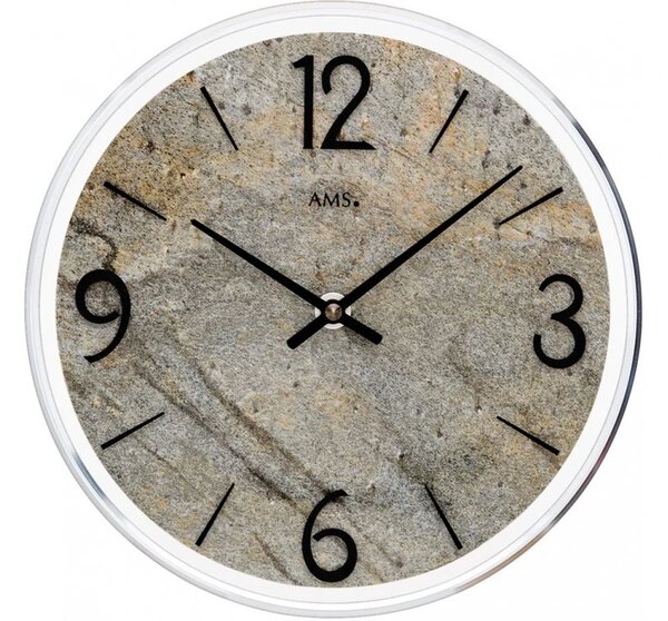 Designové nástěnné hodiny 9633 AMS 23cm