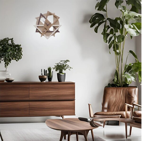Designové hodiny 10-133-85 CalleaDesign Geolo 42cm