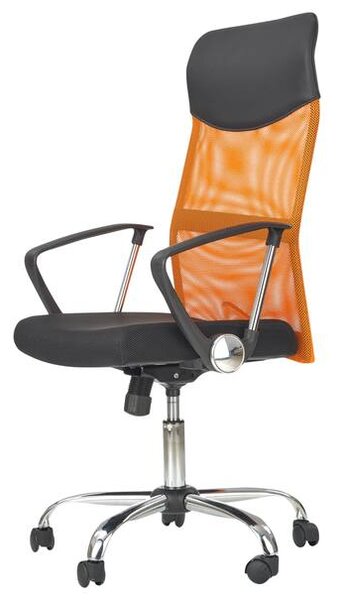Kancelářská židle EMILIA oranžová