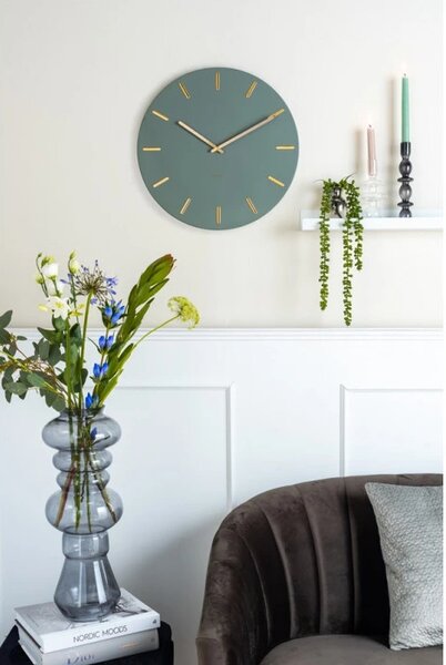 Designové nástěnné hodiny 5716DG Karlsson 45cm