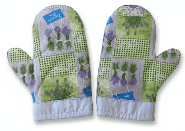 Chňapky sada 30x20cm - bez obrázku (Sada kuchyňských chňapek bez obrázku)
