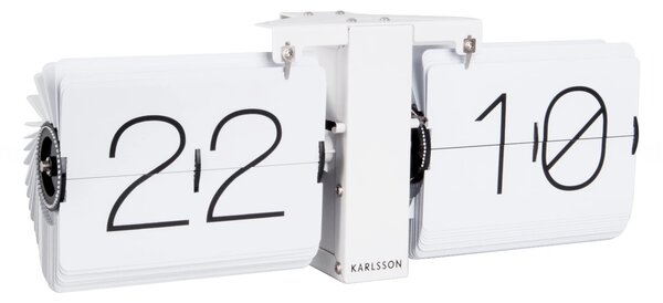 Designové překlápěcí hodiny KA5602WH Karlsson 36cm