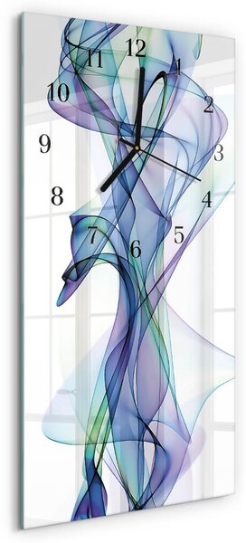Skleněné hodiny vertikální Vzor zsppc-30x60-00184254