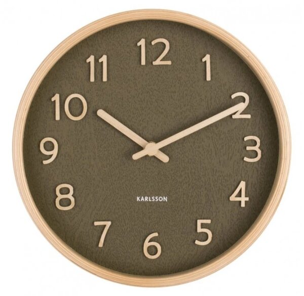 Designové nástěnné hodiny 5851MG Karlsson 22cm