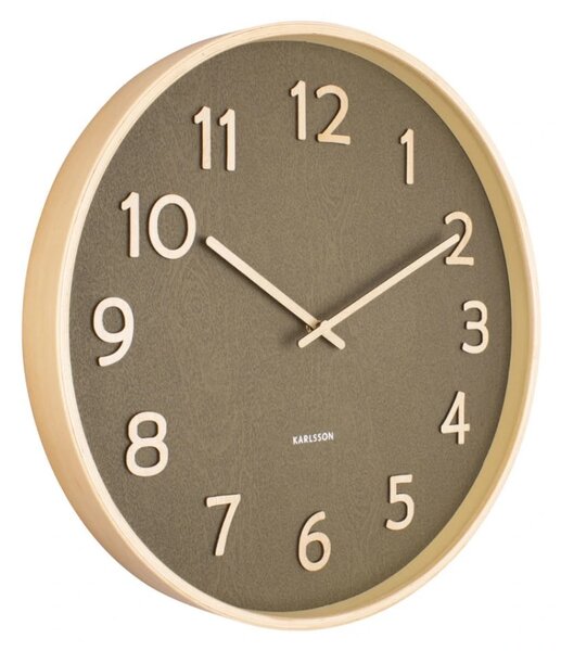 Designové nástěnné hodiny 5852MG Karlsson 40cm