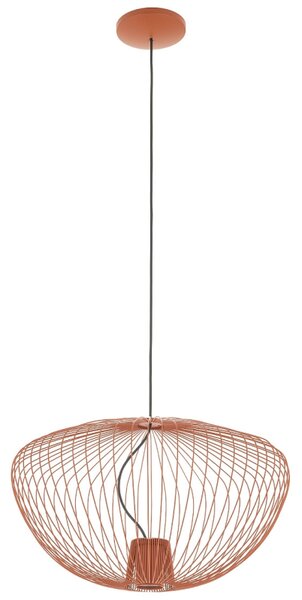 Nowodvorski Lighting Závěsné svítidlo na lanku 11495 PUMPKIN M TERRACOTTA