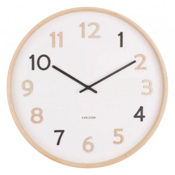Designové nástěnné hodiny 5854MC Karlsson 40cm