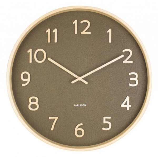 Designové nástěnné hodiny 5852MG Karlsson 40cm
