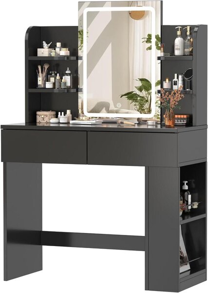 Kosmetický stolek – toaletní stolek – stolek na líčení – pracovní deska pro líčení – stolek na kosmetiku – rozměry 90x40x135 cm