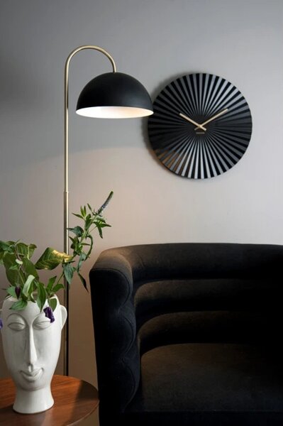 Designové nástěnné hodiny 5658BK Karlsson 50cm