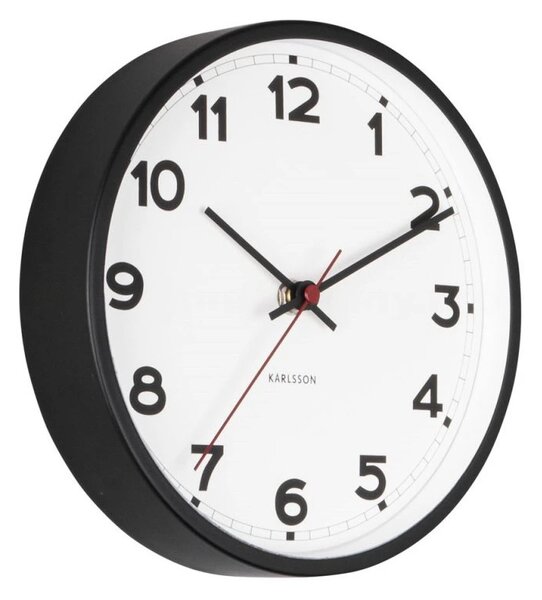 Designové nástěnné hodiny 5846WH Karlsson 22cm