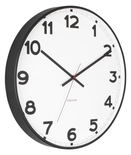 Designové nástěnné hodiny 5847WH Karlsson 41cm