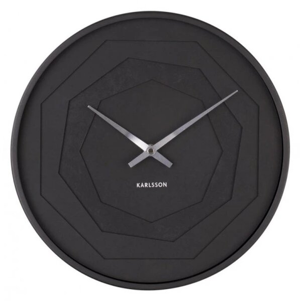 Designové nástěnné hodiny 5850BK Karlsson 30cm