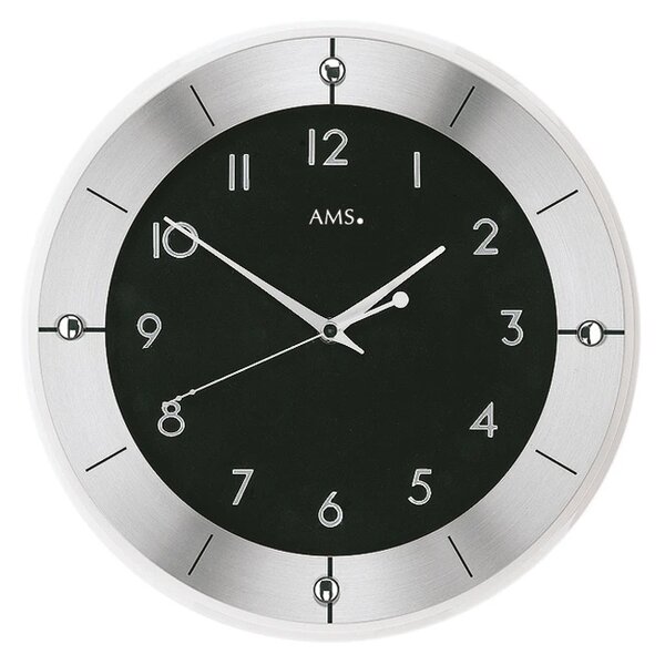 Nástěnné hodiny 5849 AMS řízené rádiovým signálem 31cm