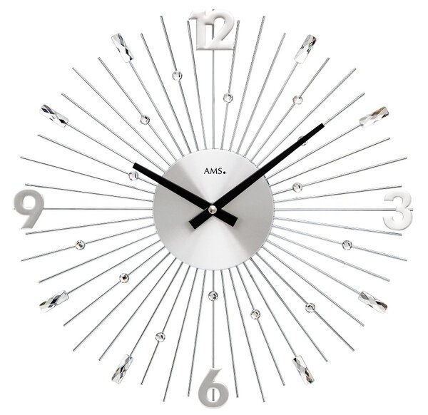 Designové nástěnné hodiny 9652 AMS 39cm