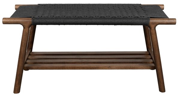 Dutchbone Ořechová lavice KINTARO 90 cm