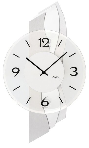 Designové nástěnné hodiny 9670 AMS 47cm