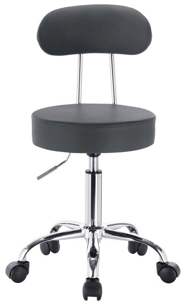 Kancelářská židle - Salon - Nastavitelná výška - Ergonomický design - Opěradlo - Umělá kůže - Otočení o 360°