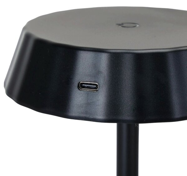 Aigostar - LED Stmívatelná stolní lampa AMBIENT LED/2,4W/5V 3000-6500K černá