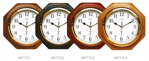 Nástěnné hodiny NR7172.4 JVD řízené rádiovým signálem 28cm