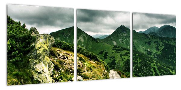 Horská cesta - obraz na stěnu (90x30cm)