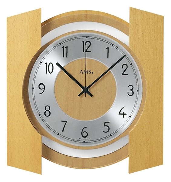 Nástěnné hodiny 5869/18 AMS řízené rádiovým signálem 27cm