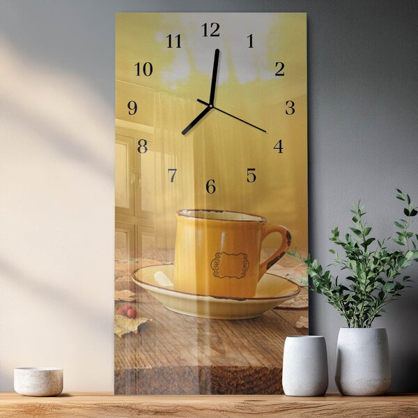 Skleněné hodiny vertikální Pohár zsppc-30x60-00174758