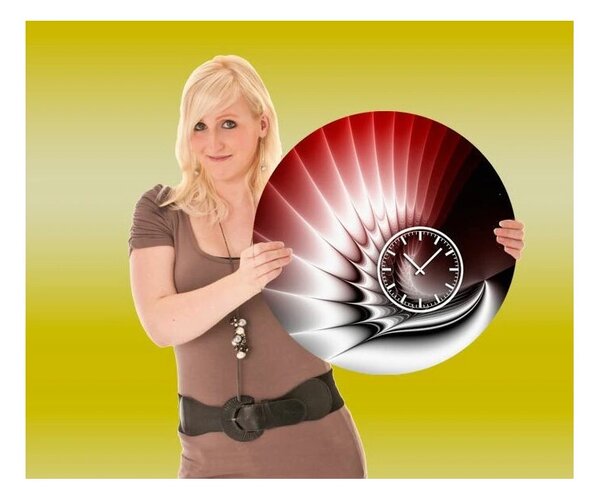 Designové nástěnné hodiny 5073-0002 DX-time 40cm