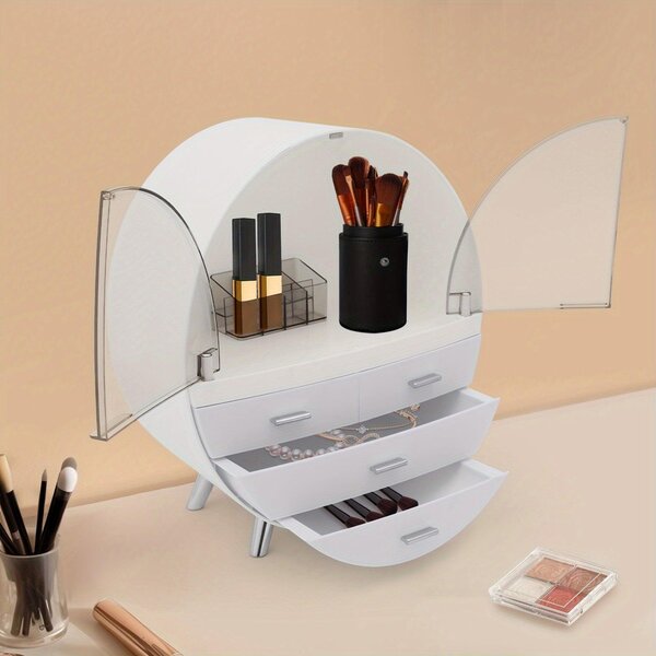 Organizér na kosmetiku – úložný prostor na make-up – organizér na kosmetické produkty – organizér na toaletní stolek