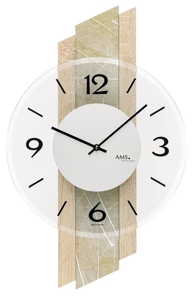 Designové nástěnné hodiny 9665 AMS 45cm