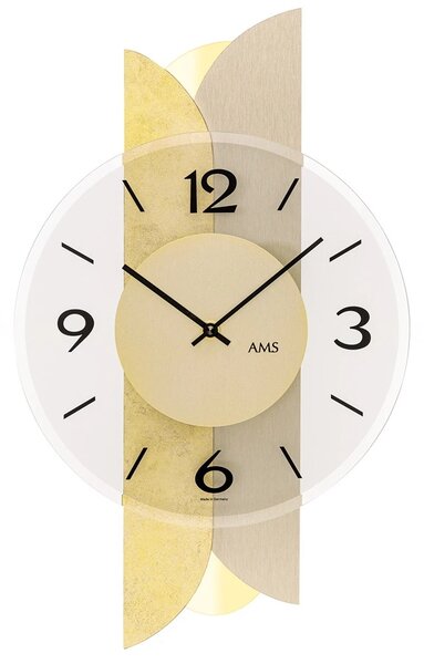 Designové nástěnné hodiny 9643 AMS 45cm