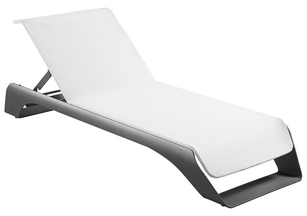 Zahradní lehátko ONDA GREY WHITE Exteriér | Zahradní lehátka