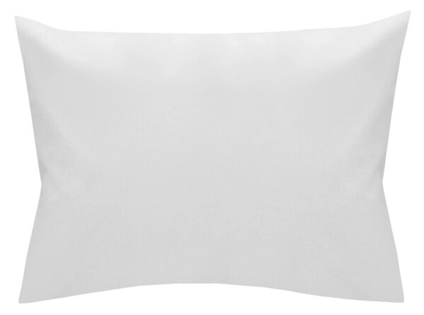 BAVLNĚNÝ POVLAK NA POLŠTÁŘ SMOOTH 50X70 CM BÍLÁ