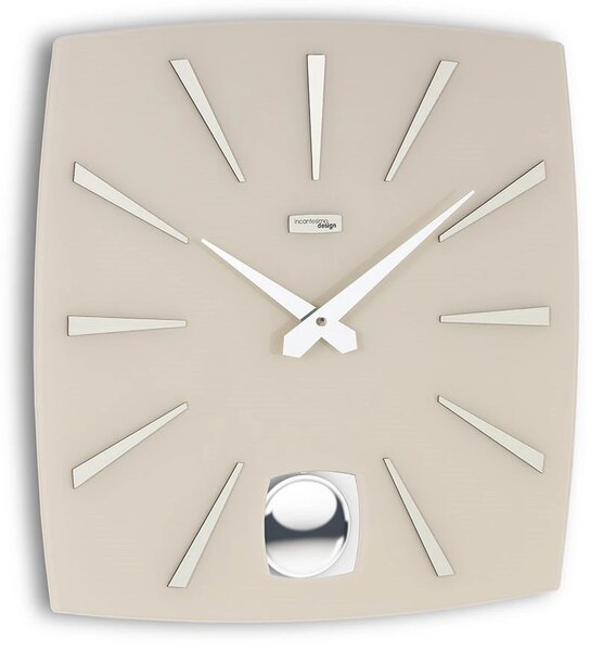 Designové nástěnné kyvadlové hodiny I198TL IncantesimoDesign 40cm