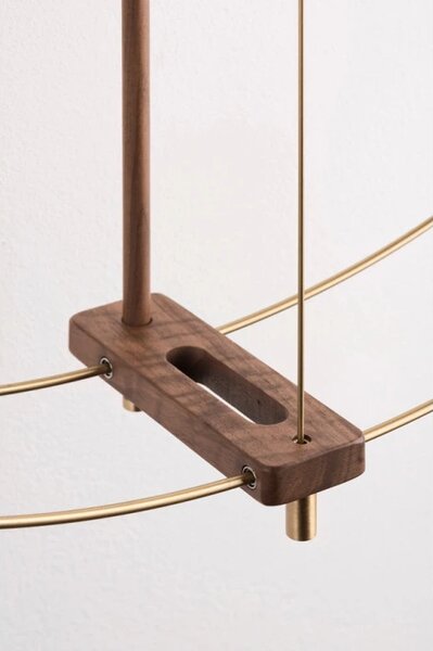 Designové nástěnné hodiny Nomon Barcelona Premium Gold 81cm